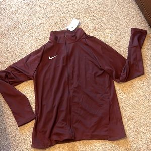 Nike women’s Training long sleeve matron Dri-Fit full zip shell